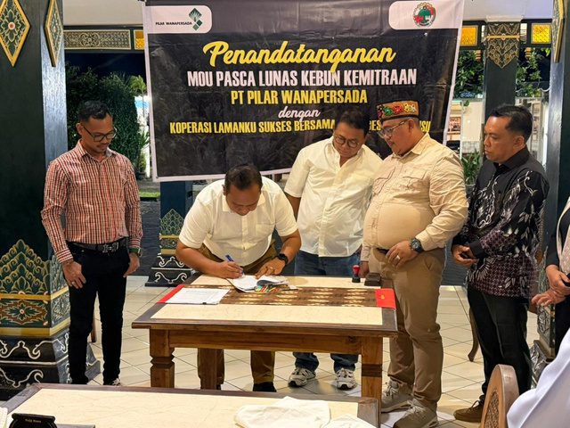 PT Pilar Wanapersada & Koperasi Lamanku Sukses Bersama Perkuat Kemitraan Berkelanjutan